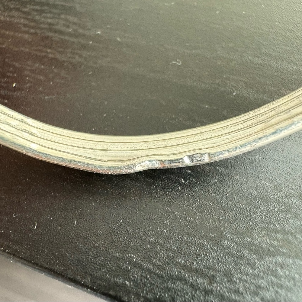 Silver Wire Cuff Bracelet - Picture 7 of 8